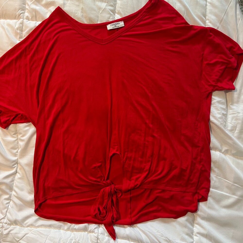 Red Casual shirt